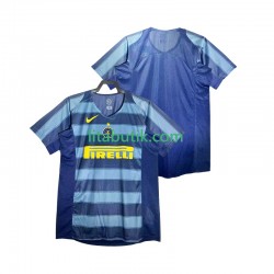 Inter Milan 2005 Retro Män Tredje Fotbollströja 2004 Kortärmad Inter Milan 2005 Retro Män Tredje Fotbollströja 2004 Kortärmad