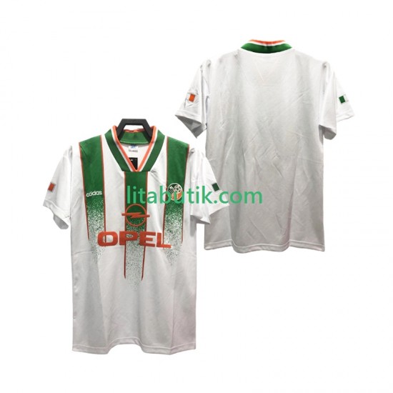 Irland 1994 Retro Män Borta Fotbollströja Kortärmad