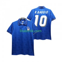 Italien Roberto Baggio 10 1994 Retro Män Hemma Fotbollströja Kortärmad Italien Roberto Baggio 10 1994 Retro Män Hemma Fotbollströja Kortärmad