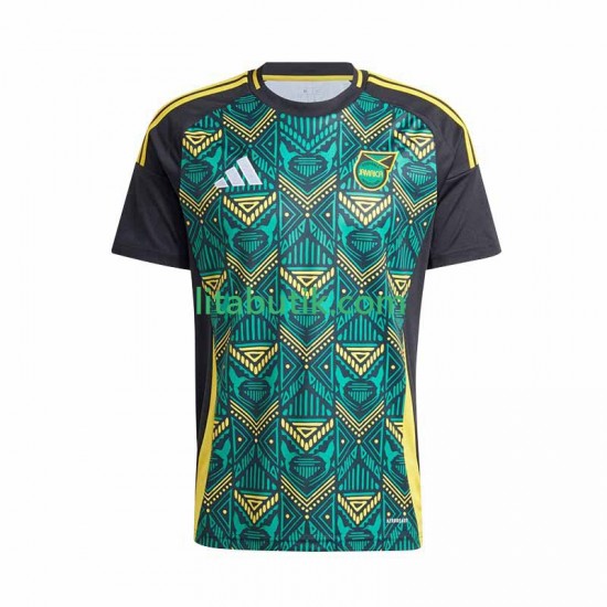 Jamaica Män Borta Fotbollströja 2024-2025 Kortärmad