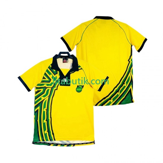 Jamaica Retro Män Hemma Fotbollströja 1998 Kortärmad