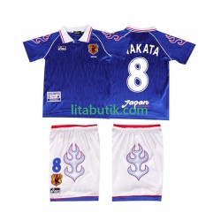 Japan NAKATA 8 Retro Barn Hemma Fotbollströja 1998 Kortärmad Japan NAKATA 8 Retro Barn Hemma Fotbollströja 1998 Kortärmad
