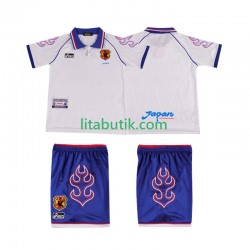 Japan Retro Barn Borta Fotbollströja 1998 Kortärmad Japan Retro Barn Borta Fotbollströja 1998 Kortärmad