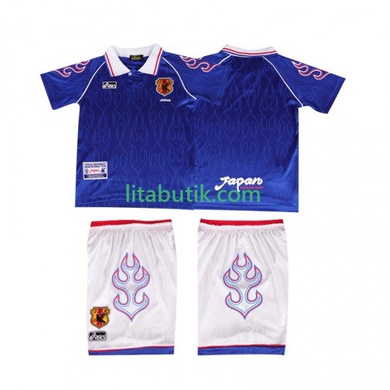 Japan Retro Barn Hemma Fotbollströja 1998 Kortärmad