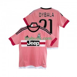 Juventus DYBALA 21 2016 2017 Retro Män Borta Fotbollströja Kortärmad