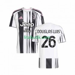 Juventus Douglas Luiz 26 Män Hemma Fotbollströja 2025-2026 Kortärmad