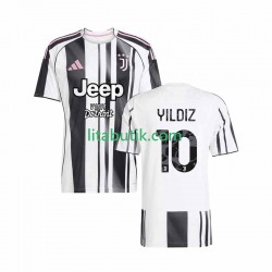 Juventus Kenan Yildiz 10 Män Hemma Fotbollströja 2025-2026 Kortärmad