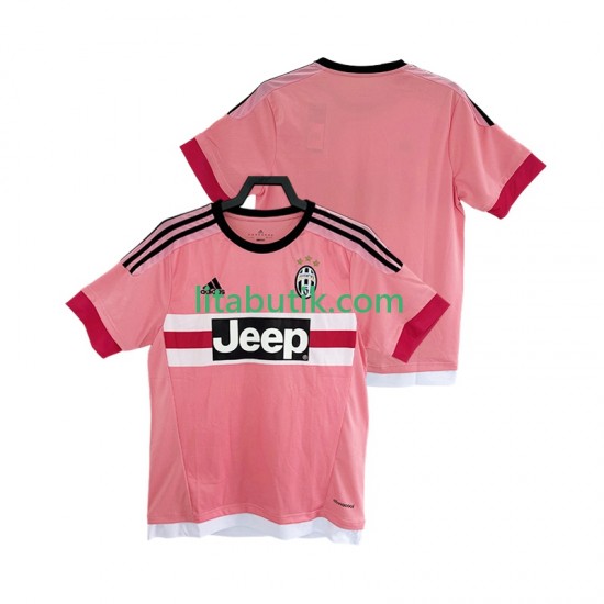 Juventus 2016 2017 Retro Män Borta Fotbollströja Kortärmad