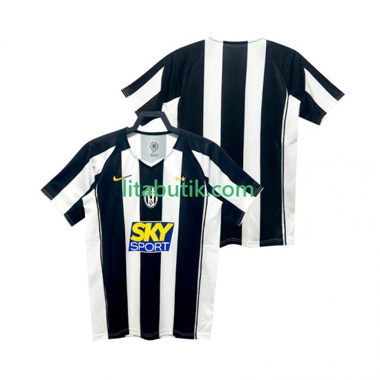Juventus 2005 Retro Män Hemma Fotbollströja 2004 Kortärmad