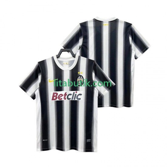 Juventus 2012 Retro Män Hemma Fotbollströja 2011 Kortärmad
