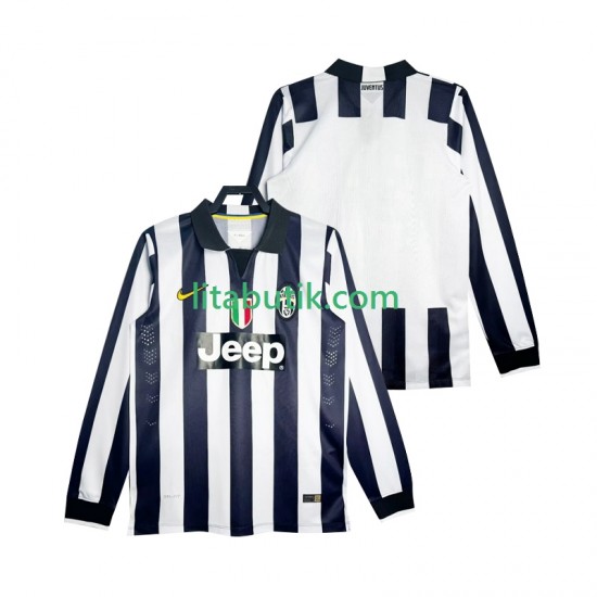 Juventus 2014 2015 Retro Män Hemma Fotbollströja Långärmad
