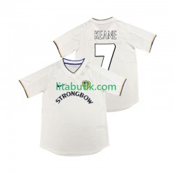 Leeds United KEANE 7 2000 2001 Retro Män Hemma Fotbollströja Kortärmad Leeds United KEANE 7 2000 2001 Retro Män Hemma Fotbollströja Kortärmad