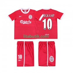 Liverpool BERGKAMP 10 LWP 1997 Retro Barn Hemma Fotbollströja 1998 Kortärmad