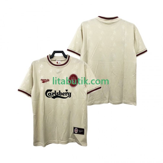 Liverpool 1996 1997 Retro Män Borta Fotbollströja Kortärmad