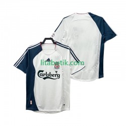 Liverpool Retro Män Borta Fotbollströja 2008 2006 Kortärmad Liverpool Retro Män Borta Fotbollströja 2008 2006 Kortärmad