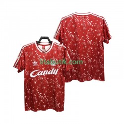 Liverpool 1989 1991 Retro Män Hemma Fotbollströja Kortärmad Liverpool 1989 1991 Retro Män Hemma Fotbollströja Kortärmad