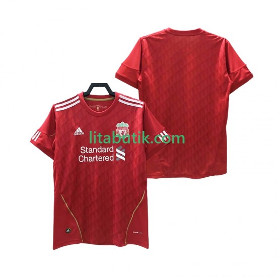 Liverpool 2012 Retro Män Hemma Fotbollströja 2010 Kortärmad