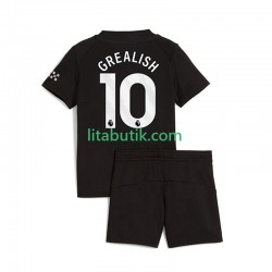 Manchester City Jack Grealish 10 Barn Borta Fotbollströja 2025-2026 Kortärmad