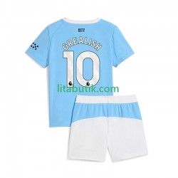 Manchester City Jack Grealish 10 Barn Hemma Fotbollströja 2025-2026 Kortärmad