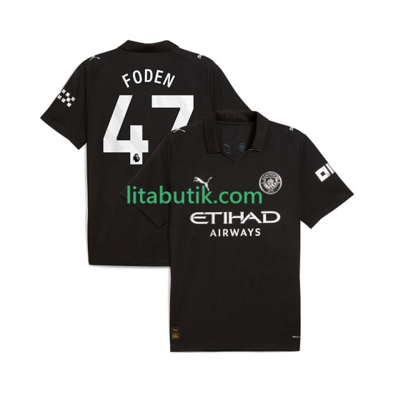 Manchester City Phil Foden 47 Män Borta Fotbollströja 2025-2026 Kortärmad