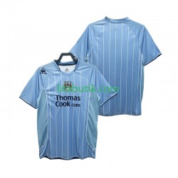 Manchester City 2007 Retro Män Hemma Fotbollströja 2008 Kortärmad