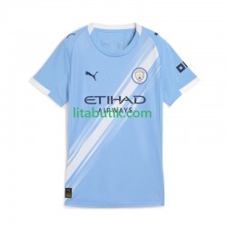 Manchester City Dam Hemma Fotbollströja 2025-2026 Kortärmad Manchester City Dam Hemma Fotbollströja 2025-2026 Kortärmad