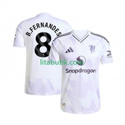 Manchester United Bruno Fernandes 8 Män Borta Fotbollströja 2025-2026 Kortärmad Manchester United Bruno Fernandes 8 Män Borta Fotbollströja 2025-2026 Kortärmad