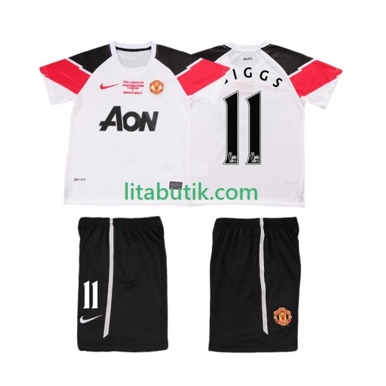 Manchester United GIGGS 11 Champions League 2012 Retro Barn Tredje Fotbollströja 2011 Kortärmad