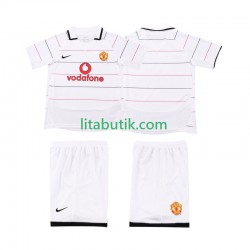 Manchester United 2003 Retro Barn Tredje Fotbollströja 2006 Kortärmad Manchester United 2003 Retro Barn Tredje Fotbollströja 2006 Kortärmad