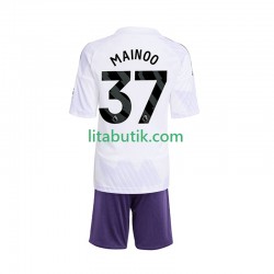 Manchester United Kobbie Mainoo 37 Barn Borta Fotbollströja 2025-2026 Kortärmad Manchester United Kobbie Mainoo 37 Barn Borta Fotbollströja 2025-2026 Kortärmad