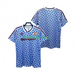 Manchester United 1990 1992 Retro Män Borta Fotbollströja Kortärmad Manchester United 1990 1992 Retro Män Borta Fotbollströja Kortärmad