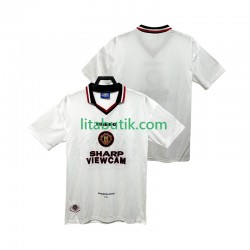 Manchester United 1996 1997 Retro Män Borta Fotbollströja Kortärmad Manchester United 1996 1997 Retro Män Borta Fotbollströja Kortärmad