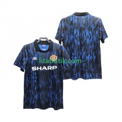 Manchester United 1993 Retro Män Hemma Fotbollströja Kortärmad Manchester United 1993 Retro Män Hemma Fotbollströja Kortärmad