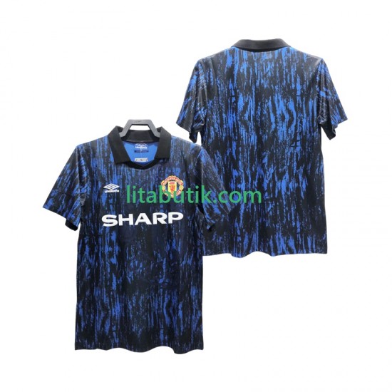 Manchester United 1993 Retro Män Hemma Fotbollströja Kortärmad
