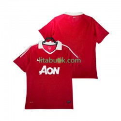 Manchester United Retro Män Hemma Fotbollströja 2011 2010 Kortärmad Manchester United Retro Män Hemma Fotbollströja 2011 2010 Kortärmad