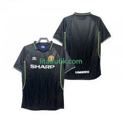 Manchester United Retro Män Tredje Fotbollströja 1998 1999 Kortärmad Manchester United Retro Män Tredje Fotbollströja 1998 1999 Kortärmad