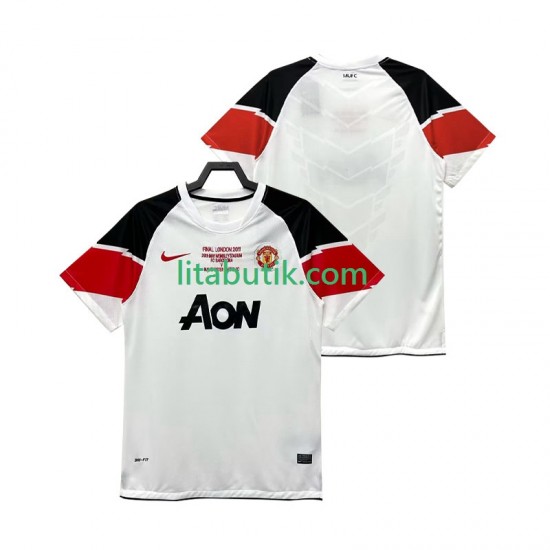 Manchester United Champions League 2012 Retro Män Tredje Fotbollströja 2011 Kortärmad