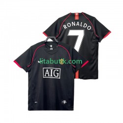 Manchester United Ronaldo 7 2007 Retro Män Borta Fotbollströja 2008 Kortärmad Manchester United Ronaldo 7 2007 Retro Män Borta Fotbollströja 2008 Kortärmad