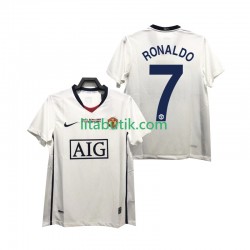 Manchester United Ronaldo 7 Champions League 2009 Retro Män Borta Fotbollströja 2008 Kortärmad Manchester United Ronaldo 7 Champions League 2009 Retro Män Borta Fotbollströja 2008 Kortärmad