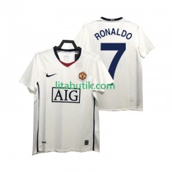 Manchester United Ronaldo 7 Premier League 2009 Retro Män Borta Fotbollströja 2008 Kortärmad Manchester United Ronaldo 7 Premier League 2009 Retro Män Borta Fotbollströja 2008 Kortärmad