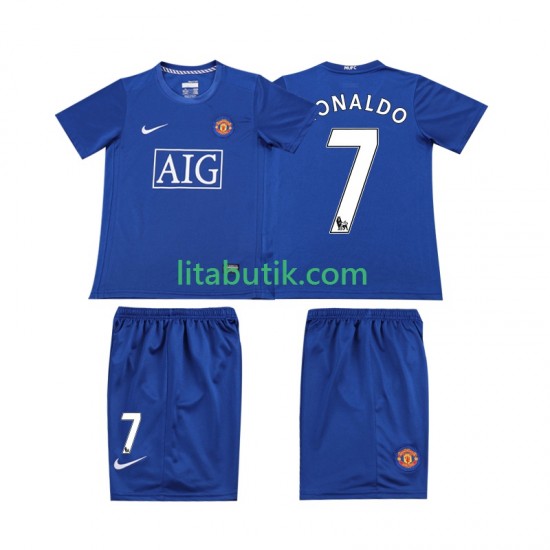 Manchester United Ronaldo 7 2009 Retro Barn Tredje Fotbollströja 2008 Kortärmad