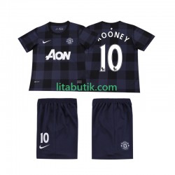 Manchester United Rooney 10 2013 2014 Retro Barn Borta Fotbollströja Kortärmad Manchester United Rooney 10 2013 2014 Retro Barn Borta Fotbollströja Kortärmad