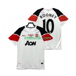 Manchester United Rooney 10 Champions League 2012 Retro Män Tredje Fotbollströja 2011 Kortärmad Manchester United Rooney 10 Champions League 2012 Retro Män Tredje Fotbollströja 2011 Kortärmad