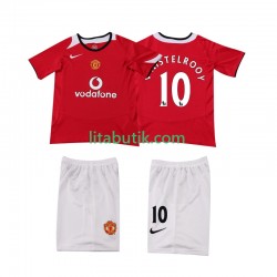 Manchester United Ruud van Nistelrooy 2005 Retro Barn Hemma Fotbollströja 2006 Kortärmad Manchester United Ruud van Nistelrooy 2005 Retro Barn Hemma Fotbollströja 2006 Kortärmad