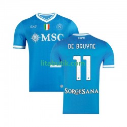 SSC Napoli Kevin De Bruyne 11 Män Hemma Fotbollströja 2025-2026 Kortärmad SSC Napoli Kevin De Bruyne 11 Män Hemma Fotbollströja 2025-2026 Kortärmad