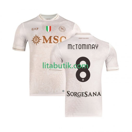 SSC Napoli Scott McTominay 8 Män Borta Fotbollströja 2025-2026 Kortärmad