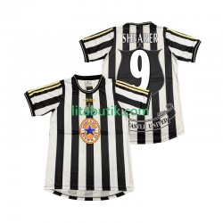 Newcastle United SHEARER 9 1997 Retro Män Hemma Fotbollströja 1999 Kortärmad