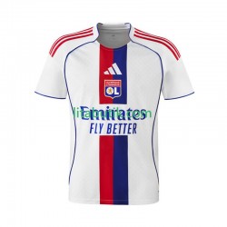 Olympique Lyonnais Män Hemma Fotbollströja 2025-2026 Kortärmad Olympique Lyonnais Män Hemma Fotbollströja 2025-2026 Kortärmad