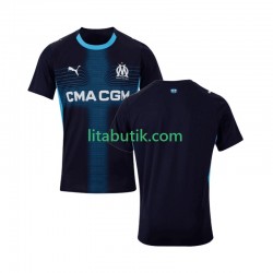 Olympique de Marseille Män Borta Fotbollströja 2025-2026 Kortärmad Olympique de Marseille Män Borta Fotbollströja 2025-2026 Kortärmad