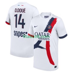 Paris Saint-Germain Desire Doue 14 Män Borta Fotbollströja 2025-2026 Kortärmad Paris Saint-Germain Desire Doue 14 Män Borta Fotbollströja 2025-2026 Kortärmad